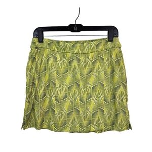 Greg Norman Women's Play Dry Geometric Print Mini Skirt -S